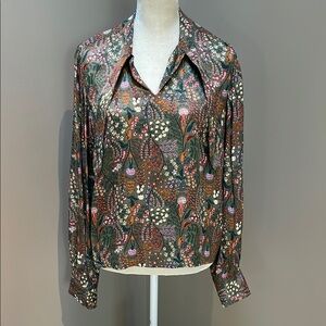 Scotch & Soda Floral Satin Blouse